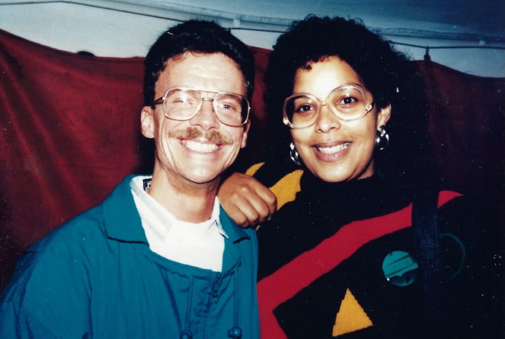 Nancy & Spencer Reed in 1985